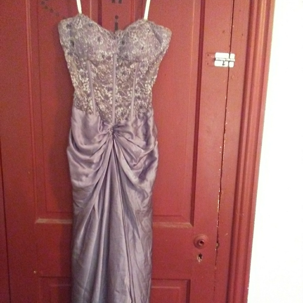 Dolce Jovani lavender dress